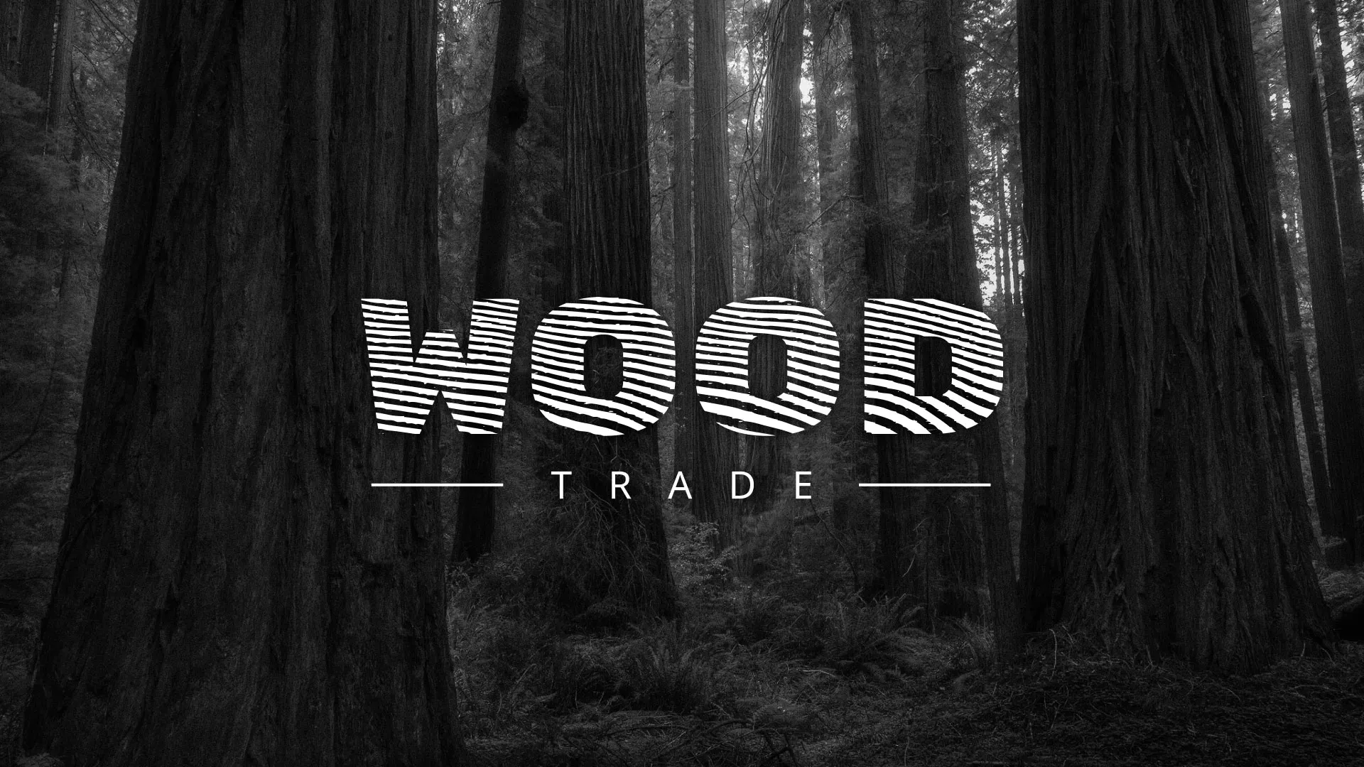 Разработка логотипа для компании «Wood Trade» в Вяземском